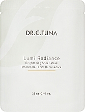 Fragrances, Perfumes, Cosmetics ブライトニングシートマスク - Farmasi Dr. C. Tuna Lumi Radiance Brightening Sheet Mask