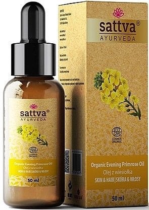 Organic Evening Primrose Oil - Sattva Ayurveda Organic Evening Primrose Oil — photo N1