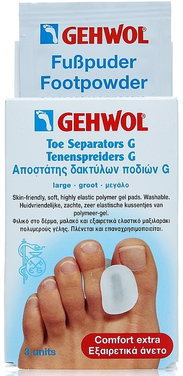 Gehwol G Gel Toe Separator, large - Gehwol Toe Separators G — photo N1