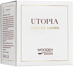 Scented Candle - Wooden Spoon Utopia Natural Scented Soy Candle — photo N2