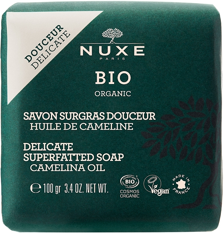 Face & Body Soap - Nuxe Bio Organic Savon Surgras Douceur — photo N1