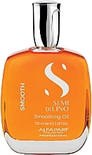 Fragrances, Perfumes, Cosmetics Hair Oil - Alfaparf Semi di Lino Smooth Oil