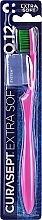 Fragrances, Perfumes, Cosmetics Extra Soft 0.12 Toothbrush, soft, bright pink - Curaprox Curasept Toothbrush