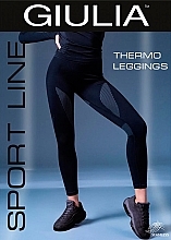 Fragrances, Perfumes, Cosmetics Women Leggings "Thermo Leggings Moodel 01", nero - Giulia