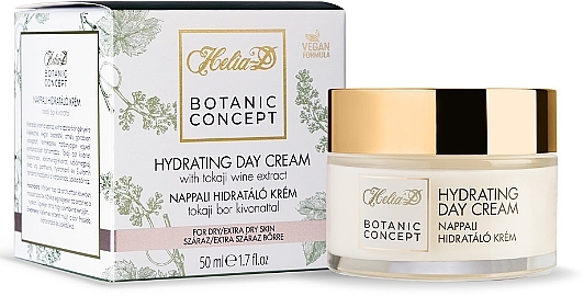 Moisturizing Day Cream for Dry & Extra Dry Skin - Helia-D Botanic Concept Moisturising Cream — photo N4