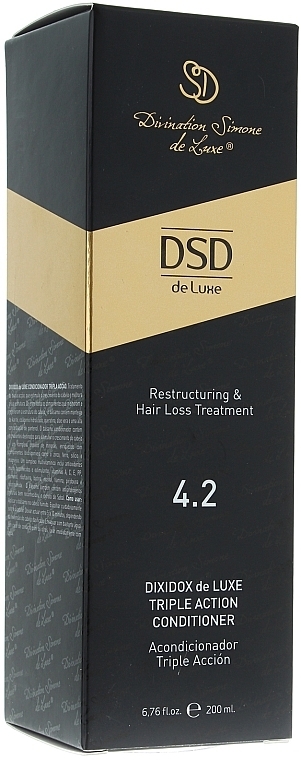 Anti Hair Loss Triple Action Conditioner #4.2 - Simone Dixidox DeLuxe Triple Action Conditioner — photo N2