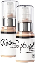 Fragrances, Perfumes, Cosmetics Foundation with Powdery Finish - Relouis Complimenti