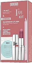 Set - Pupa I'm Kit With Repairing Mask, Transparent Lip Liner And I'm Matt Lipstick — photo N2