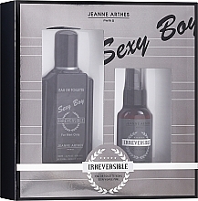 Fragrances, Perfumes, Cosmetics Jeanne Arthes Sexy Boy Irreversible - Set (edt/100ml + cr/75ml)