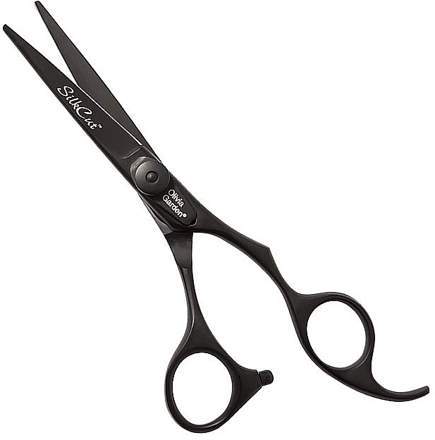 Shears SilkCut 5-75B - Olivia Garden SilkCut Shear Matt Black Edition — photo N7