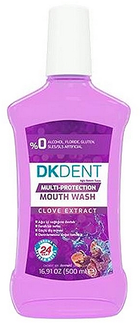 Black Mulberry & Clove Mouthwash - Dermokil DKDent Multi-Protection — photo N1