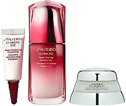 Fragrances, Perfumes, Cosmetics Set - Shiseido Ultimune Set (conc/30ml + conc/5ml + cr/7ml)