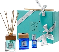 Set - Acqua Dell Elba Home Fragrances Mare & Notte d'Estate (diffuser/2x100 ml + room/spray/15 ml) — photo N1