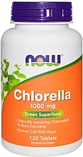 Dietary Supplement Chlorella, 1000mg - Now Foods Chlorella — photo N2