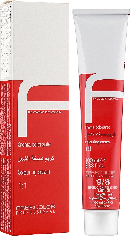 Hair Cream Color - Freecolor Professional Hair Colouring Cream — photo N1