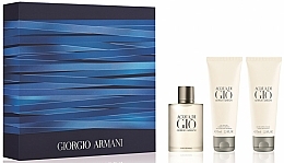 Fragrances, Perfumes, Cosmetics Giorgio Armani Acqua Di Gio Pour Homme - Set (edt/50ml + sh/gel/75ml + ash/balm/75ml)