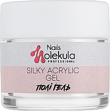 Fragrances, Perfumes, Cosmetics Acrylic Gel - Nails Molekula Silky Acrylic Gel Silky Clear