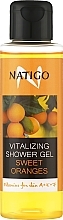 Energizing Shower Gel "Sweet Oranges" - Natigo Vitalizing Shower Gel Sweet Oranges — photo N1