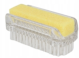 Fragrances, Perfumes, Cosmetics Hand & Nail Brush 'Wawel', yellow pumice - Sanel