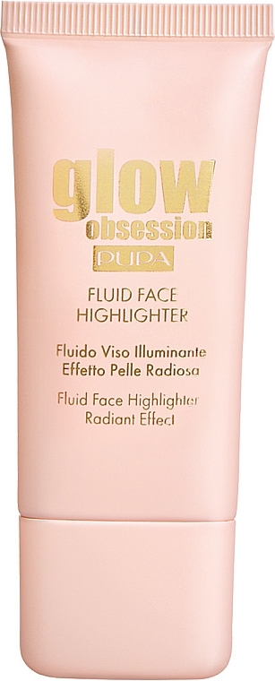 Liquid Face Highlighter - Pupa Glow Obsession Fluid Face Highlighter — photo N1