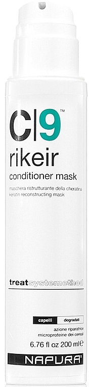 Keratin Reconstructing Conditioner Mask - Napura C9 Rikeir Conditioner Mask — photo N1