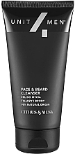 Fragrances, Perfumes, Cosmetics Face & Beard Cleansing Gel - Unit4Men Citrus&Musk Face & Beard Cleanser