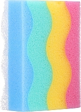 Rectangular Bath Sponge 'Rainbow 22' - Cari — photo N1