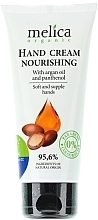 Fragrances, Perfumes, Cosmetics Hand Cream with Argan Oil & Panthenol - Melica Organic With Hand Cream Nourishing