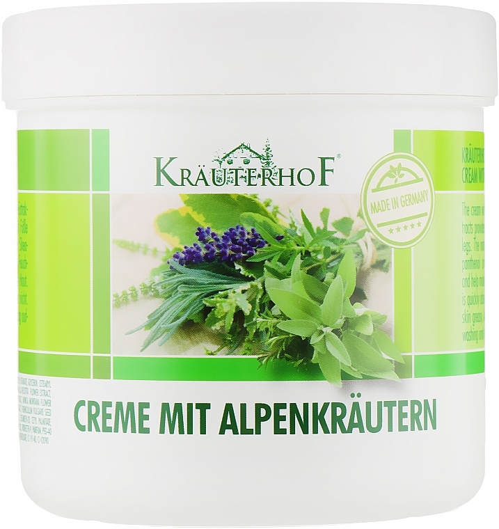 Herbal Essence Foot Cream - Krauterhof Herbal Essence Massage Cream — photo N1