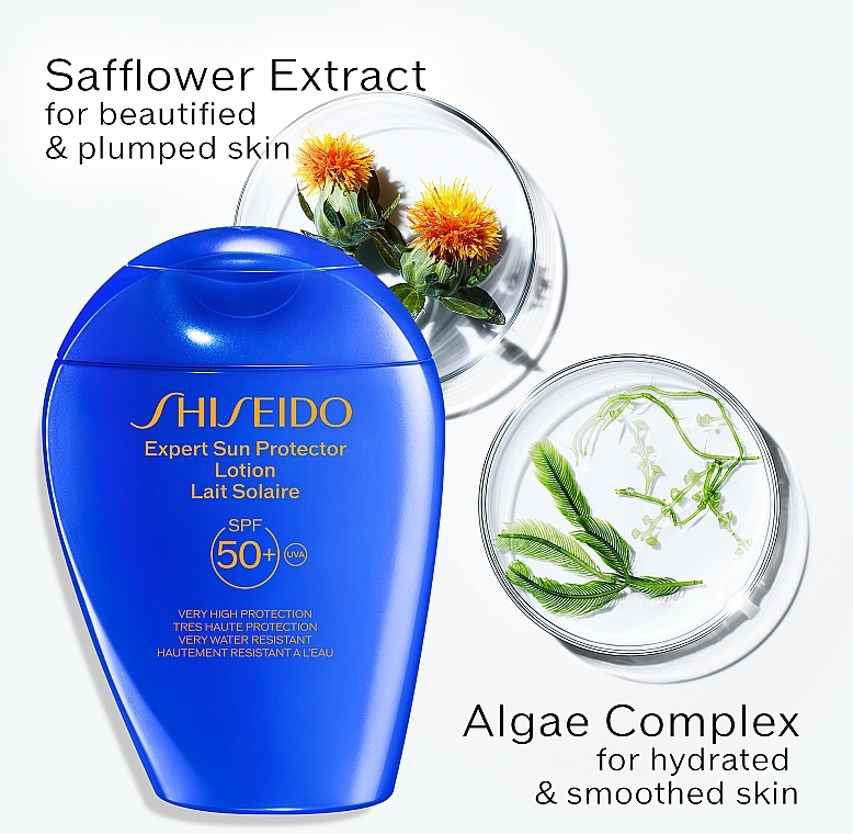 Sun Protection Face and Body Lotion - Shiseido Expert Sun Protection Face and Body Lotion SPF50 — photo N2