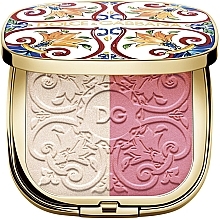 Highlighter-Blush - Dolce&Gabbana Solar Glow Illuminating Powder Duo — photo N7