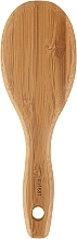 Detangle Comb, XS - Olivia Garden Bamboo Touch Detangle Nylon — photo N2