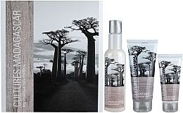 Fragrances, Perfumes, Cosmetics Set - Mades Cosmetics Cultures Madagascar (sh/cr/200ml + h/cr/100ml + b/scr/200g)