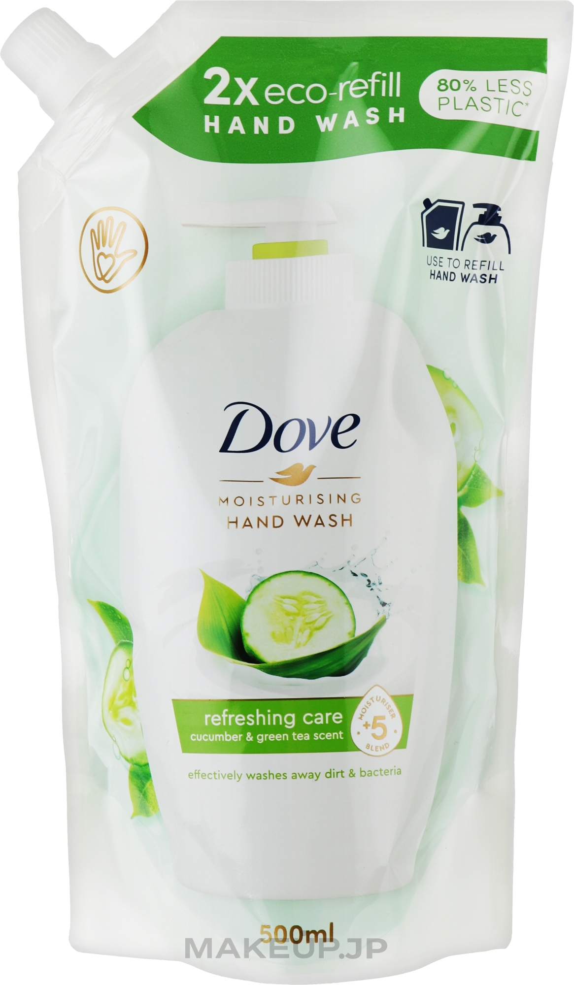 Liquid Cream Soap - Dove Cream Wash Fresh Touch (doypack) — photo 500 ml