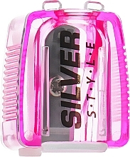 Fragrances, Perfumes, Cosmetics Pencil Sharpener, pink - Silver Style