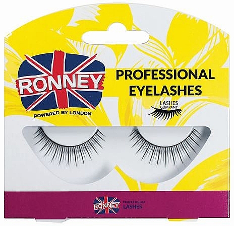 False Lashes, synthetic - Ronney Professional Eyelashes RL00015 — photo N1