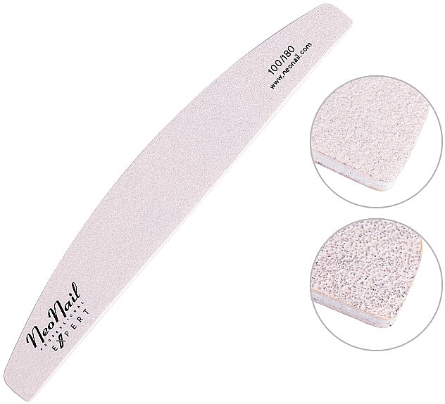 Nail File 100/180 - NeoNail Professional Expert Thin — photo N1