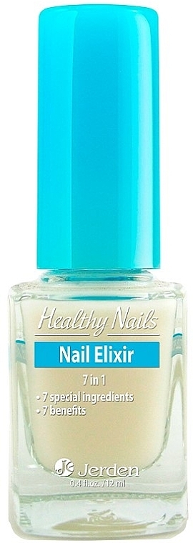 Multifunctional Nail Treatment #163 - Jerden Healthy Nails Elixir 7in1 — photo N1