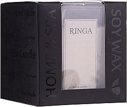 Fragrances, Perfumes, Cosmetics Natural Scented Candle - Ringa Mirra With Amber Candle