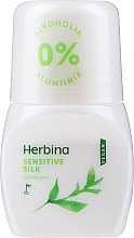 Roll-on Deodorant "Sensitive Silk" - Berner Herbina Sensitive Silk — photo N1