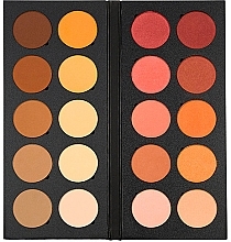 Contour & Blush Palette - Make-Up Atelier Paris Palette 20 Contouring Blushers — photo N1