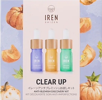 セット - Iren Shizen Clear Up Anti-Blemish Discovery Kit (serum/3*5ml) — photo N1