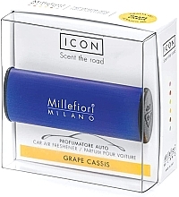 Fragrances, Perfumes, Cosmetics Car Perfume - Millefiori Milano Icon Classic Grape Cassis Car Air Freshener