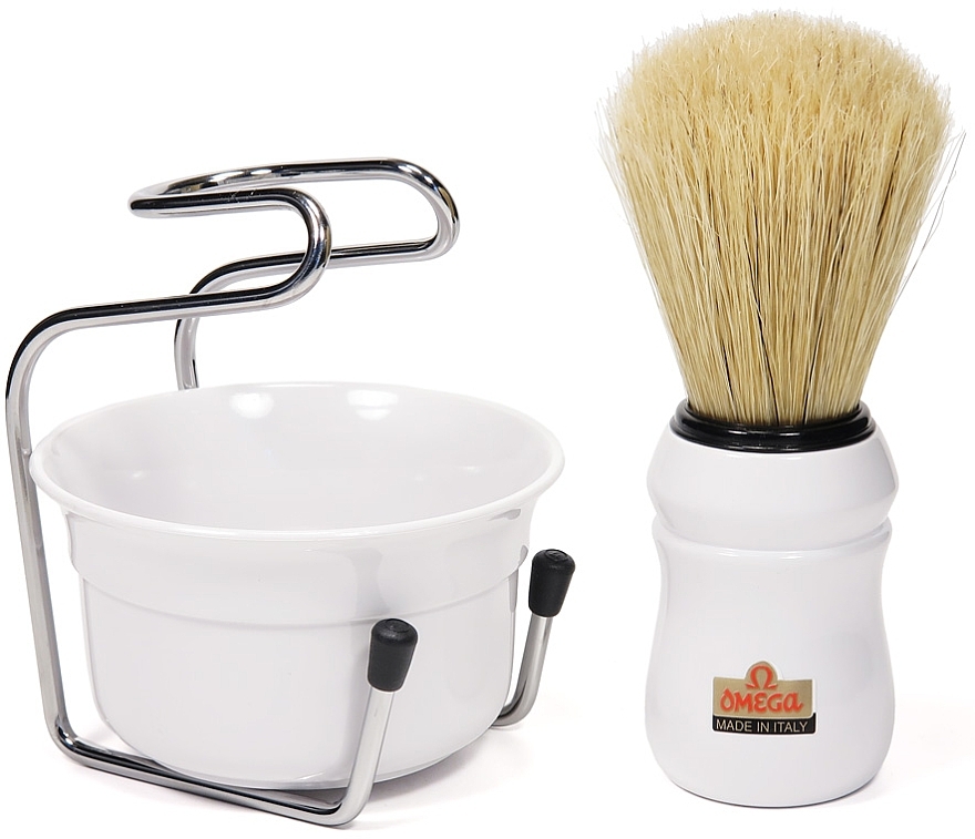 Shaving Set, 49.18, white - Omega — photo N1