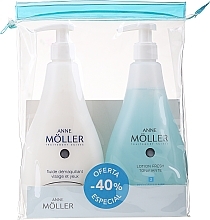 Fragrances, Perfumes, Cosmetics Set - Anne Moller Clean Up (tonic/400ml + fluid/400ml)