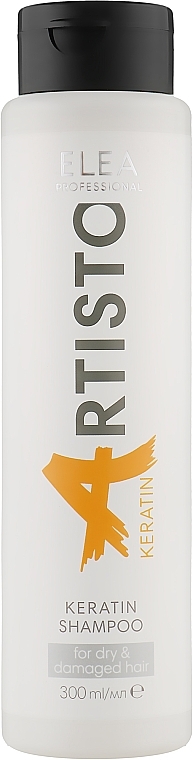 Repairing Keratin Shampoo - Elea Professional Artisto Keratin Shampoo — photo N1