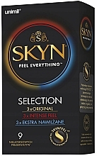 Fragrances, Perfumes, Cosmetics Latex-Free Condoms, 9 pcs. - Unimil Skyn Feel Everything Selection