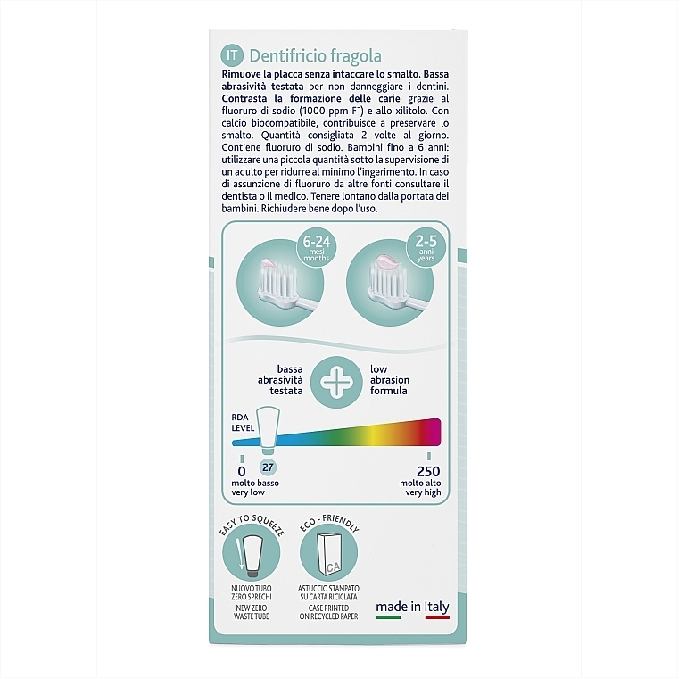 Fluoride & Strawberry Toothpaste - Chicco — photo N4