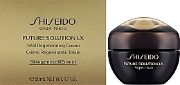 Regenerating Night Face Cream - Shiseido Future Solution LX Total Regenerating Cream — photo N2