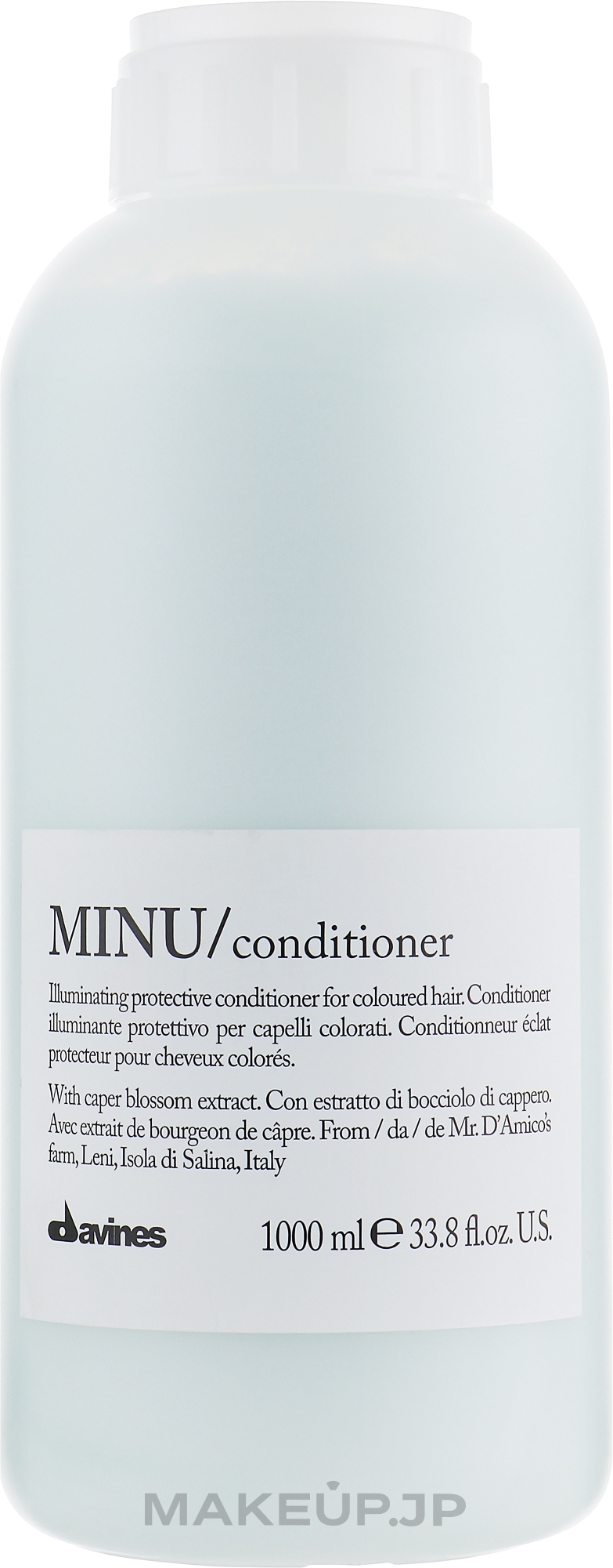 Shine & Color Preserving Hair Conditioner - Davines Minu Conditioner — photo 1000 ml